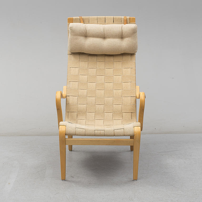 BRUNO MATHSSON, a 'Miranda' armchair from the second half of the 20th century.