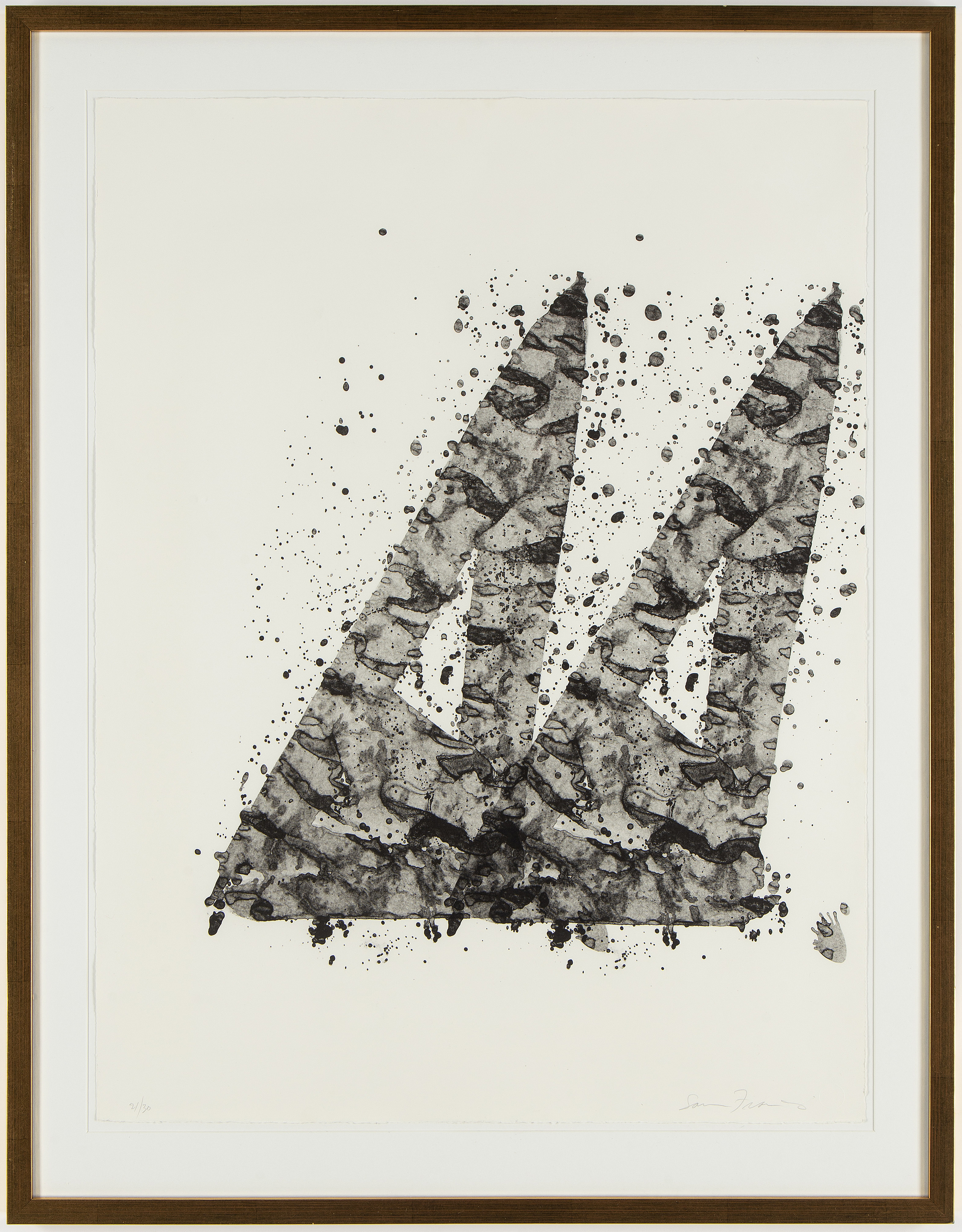Sam Francis Lithograph Signed And Numbered 21 30 Bukowskis