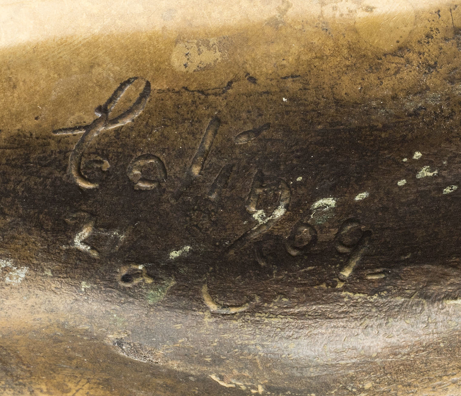 COLIN WEBSTER WATSON, sculpture, bronze, numbered 2/6 and signed