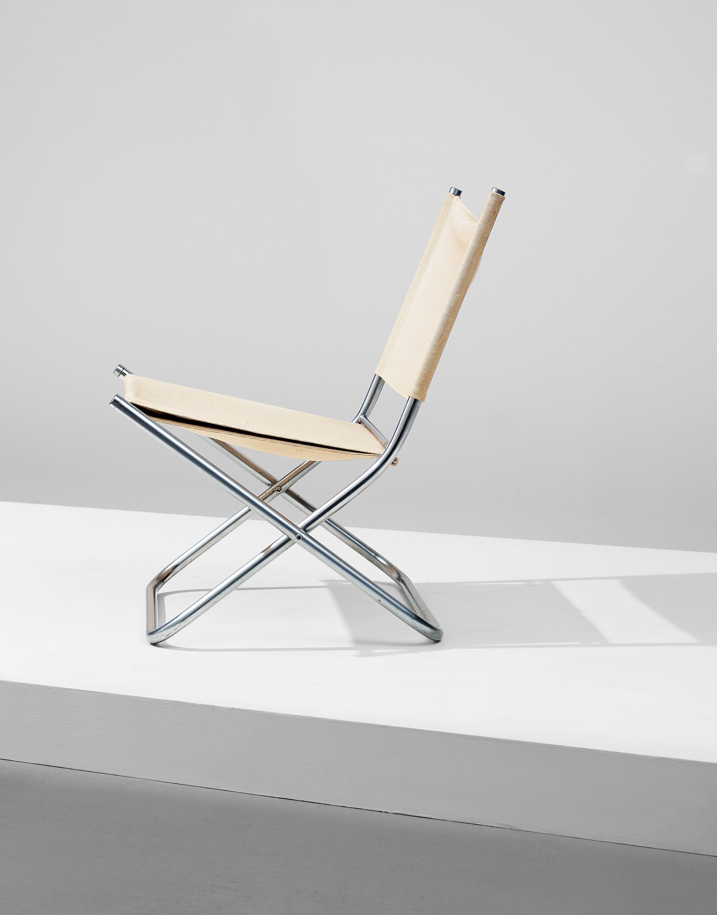 HANS J WEGNER A Folding Chair Prototype For Johannes Hansen Denmark 
