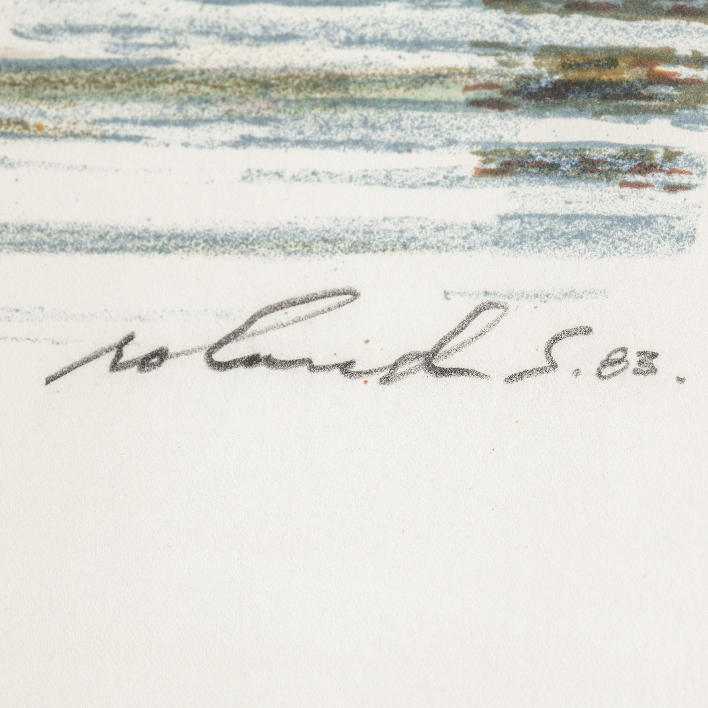 ROLAND SVENSSON, lithographs in colours (2), signed Roland S in pencil