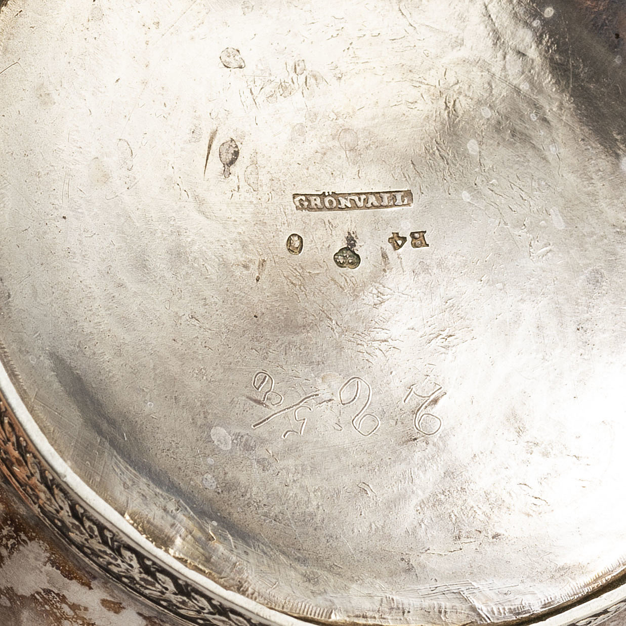 A Swedish Empire small silver coffee pot, Stockholm 1832. Bukowskis