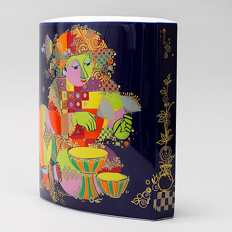 A Bjorn Wiinblad Vase Rosenthal Studio Haus Bukowskis