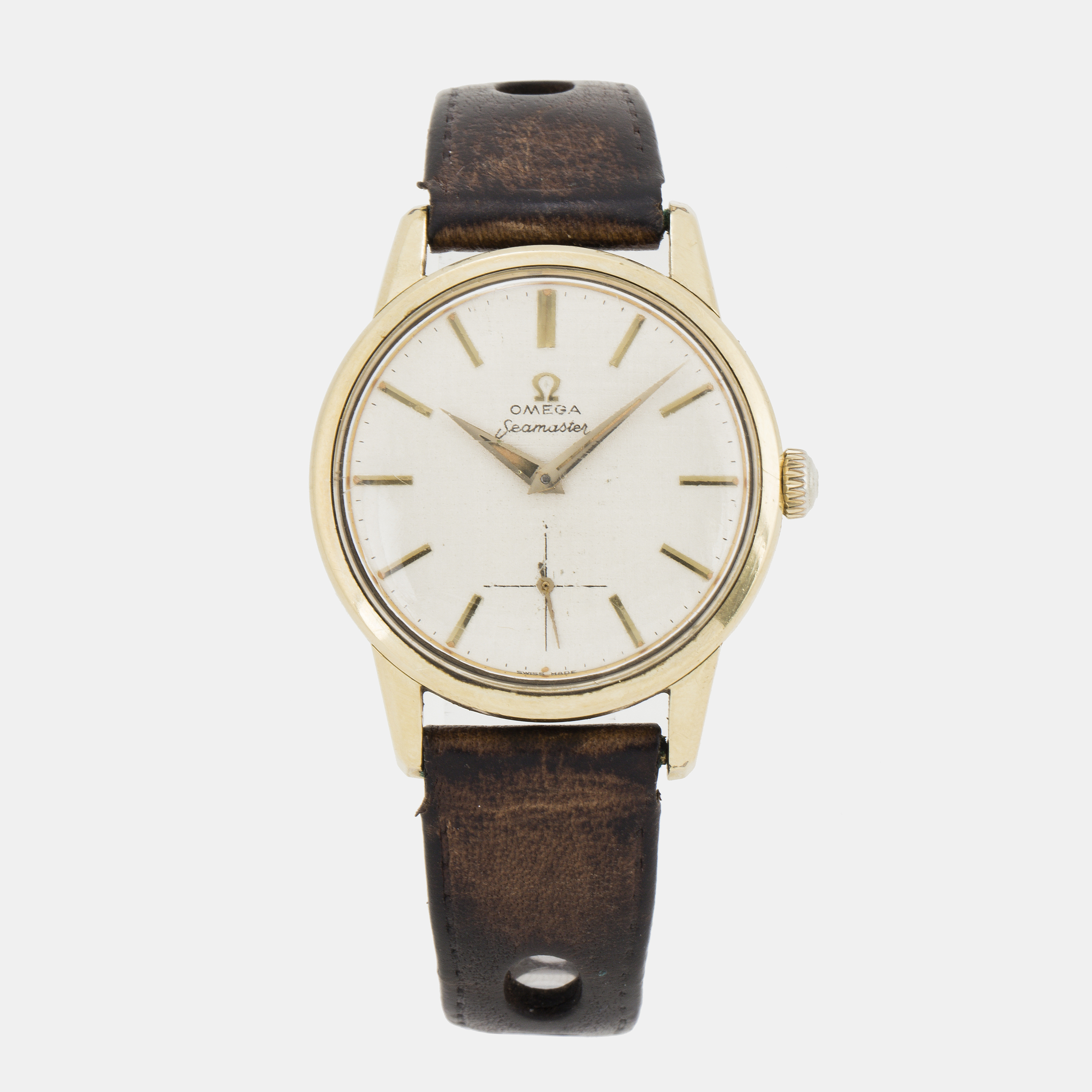 OMEGA, Seamaster, wristwatch, 35.5 mm. - Bukowskis