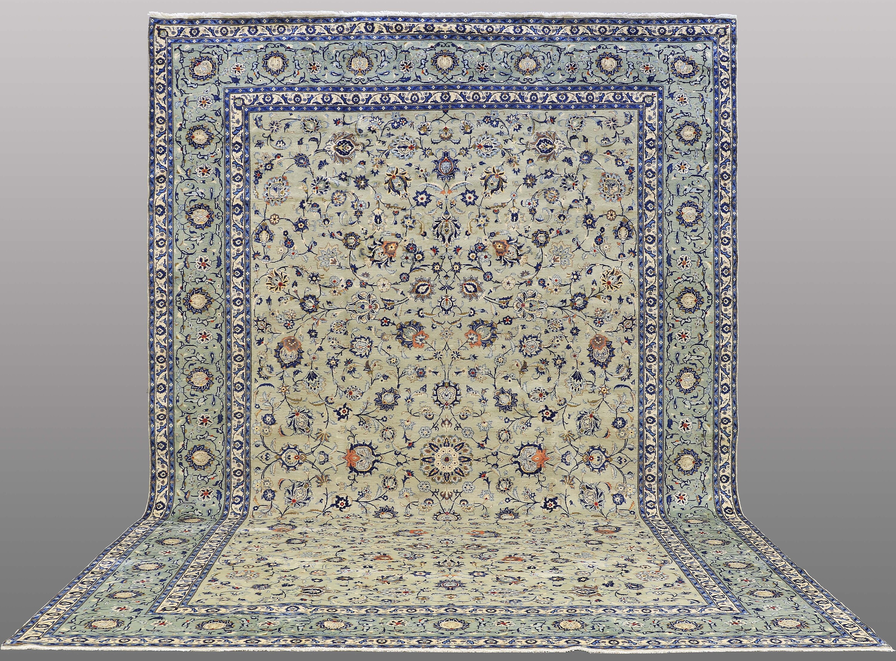A CARPET, Royal keshan, ca 512 x 344 cm. Bukowskis