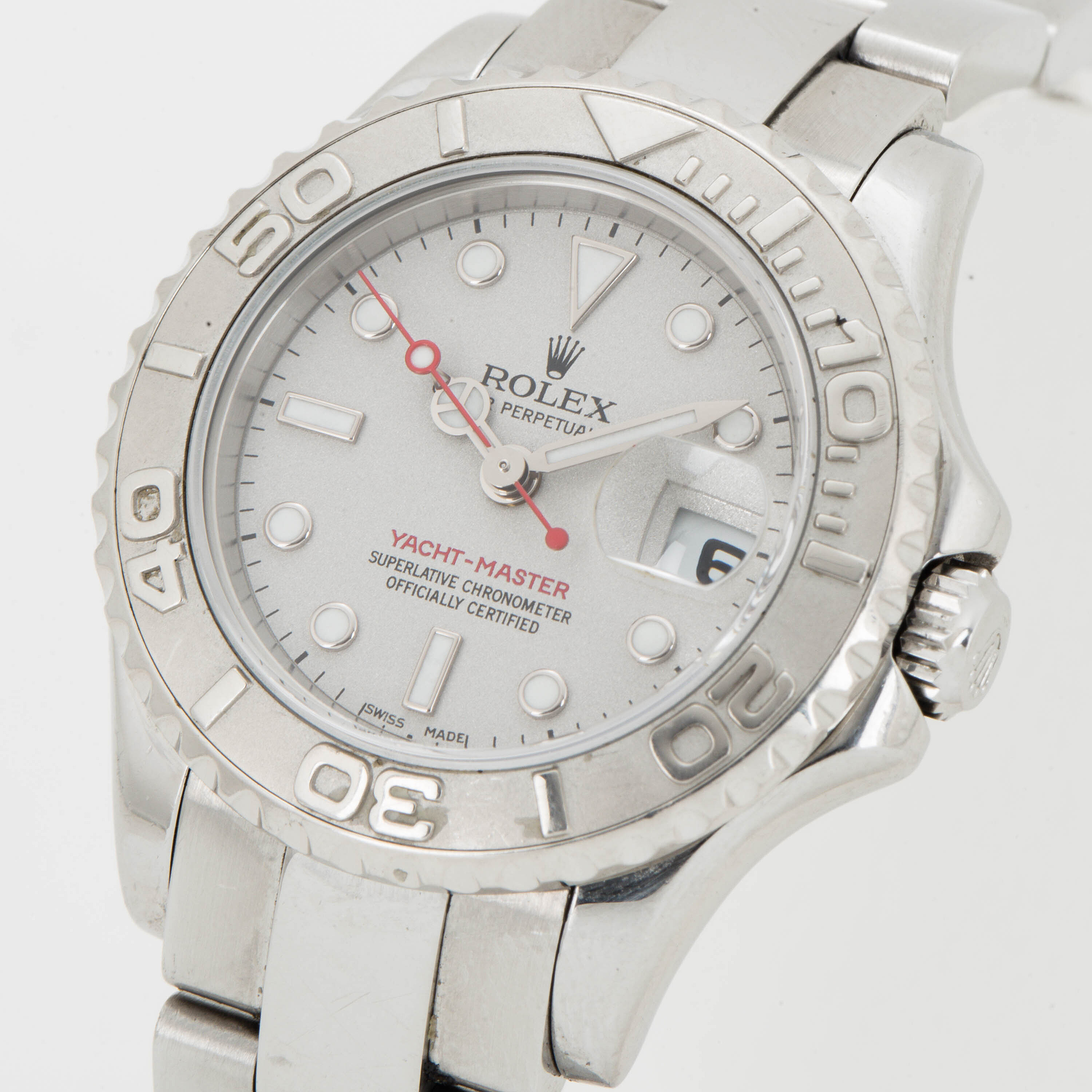 ROLEX Oyster Perpetual Date Yacht Master Chronometer Wristwatch 29 