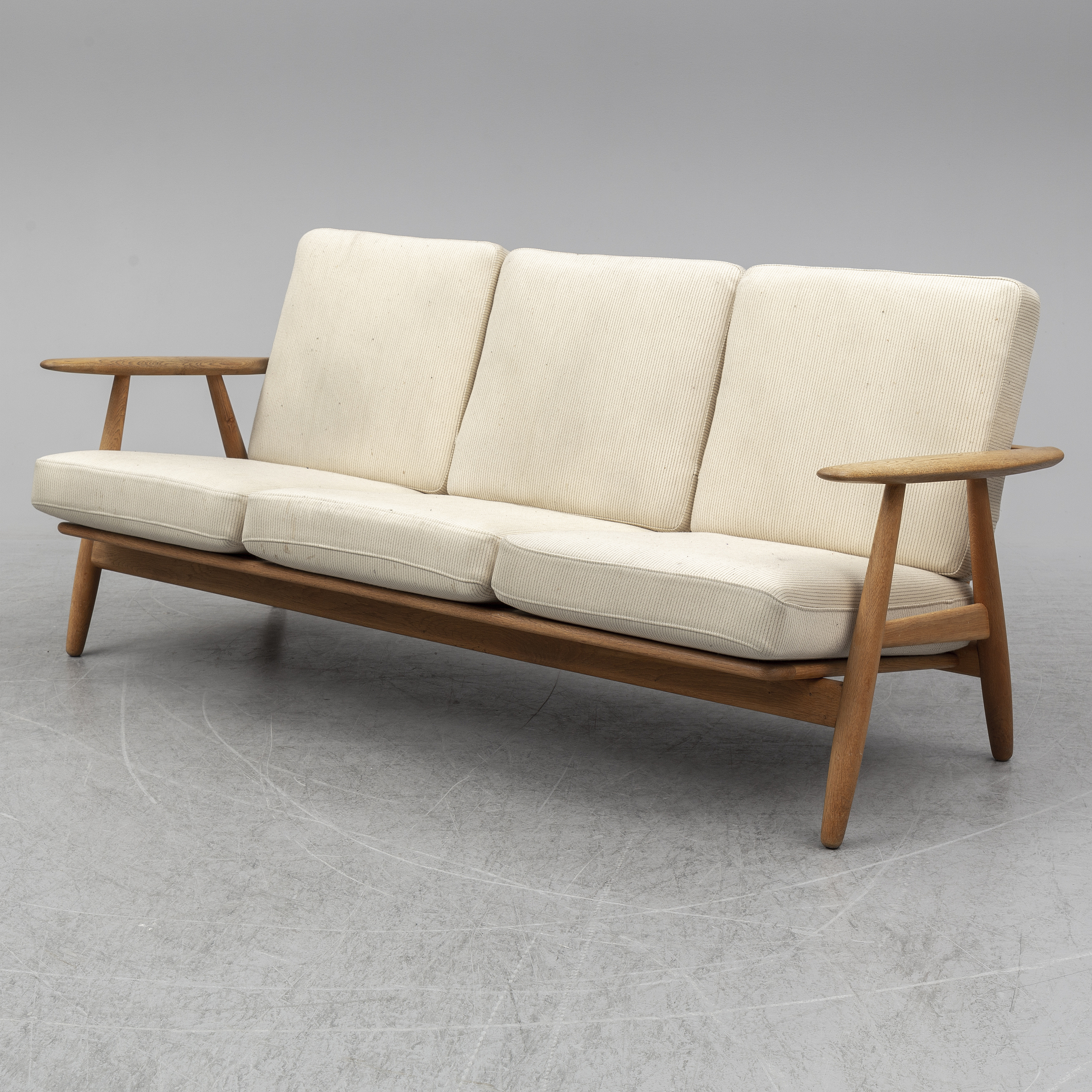 Hans J Wegner An Oak Sofa Getama Gedstedt Denmark Bukowskis