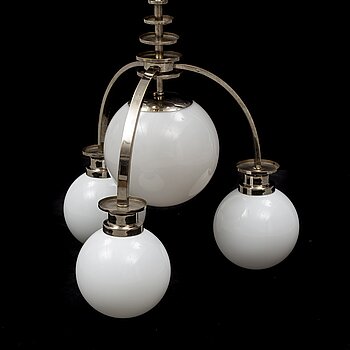 A 1930's ceiling light.