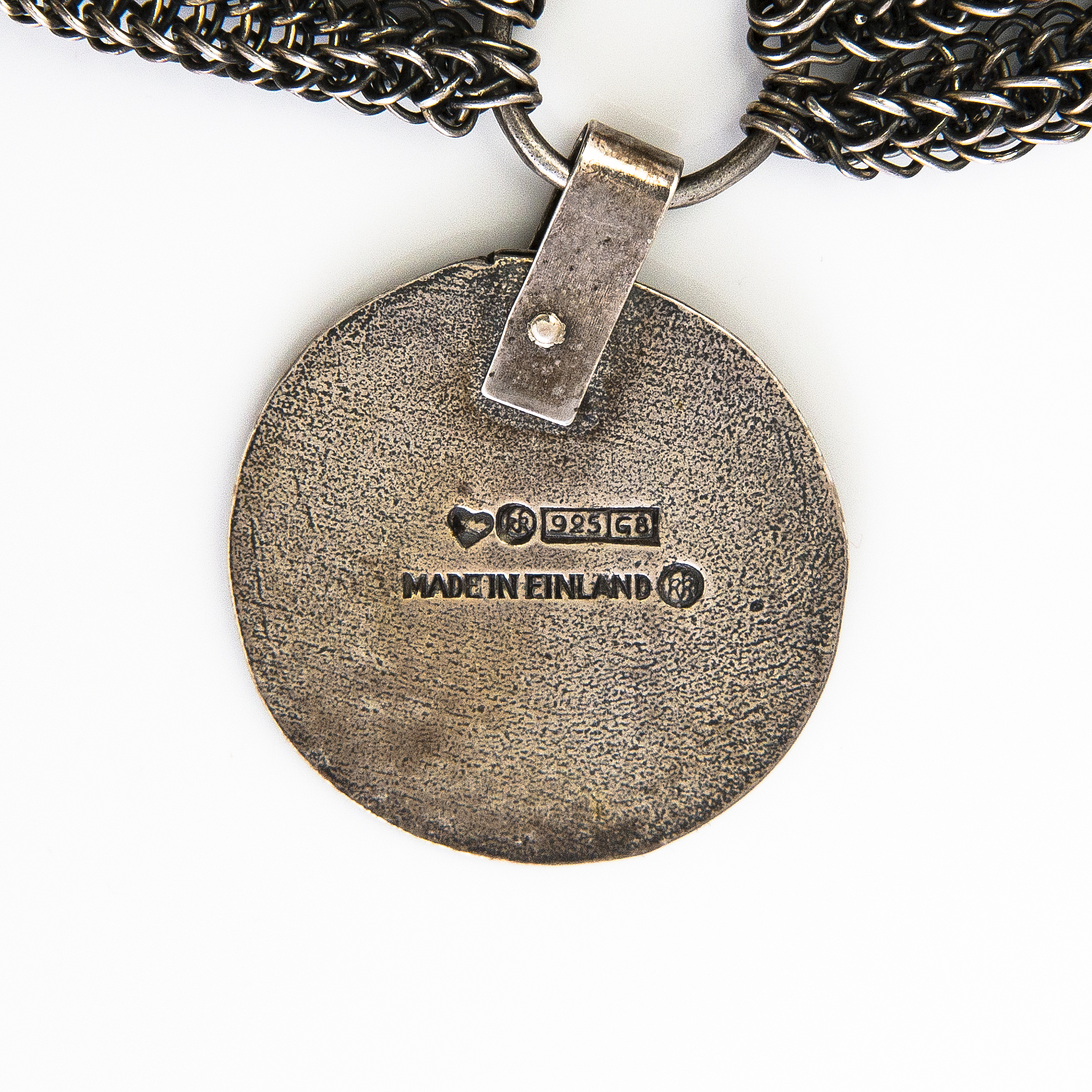 A KALEVALA KORU ANNIVERSARY NECKLACE, 150 years, silver, 1985. Bukowskis