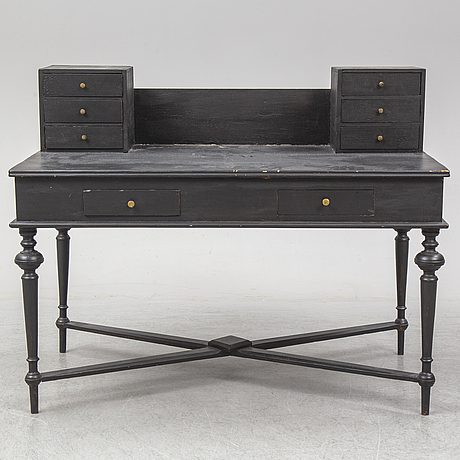An End Of The 19th Century Painted Writing Desk Bukowskis 19th Century Painted Writing Desk