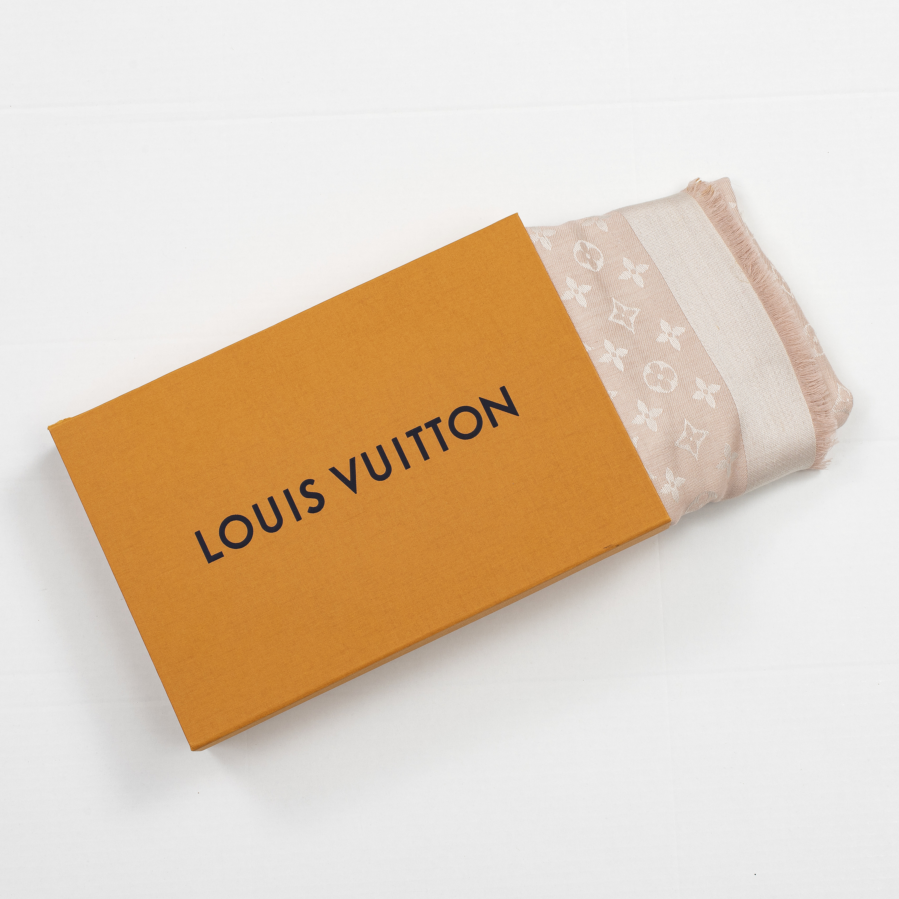 louis vuitton shawl navy