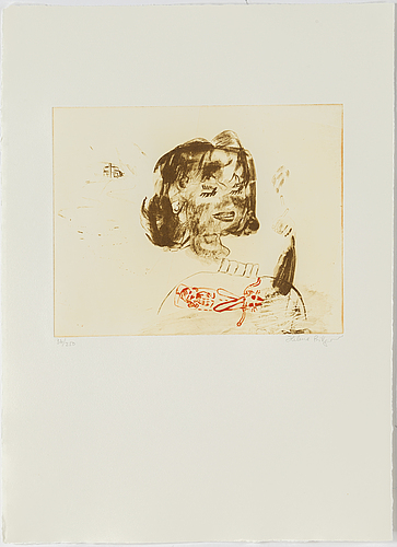 HELENE BILLGREN, etsning, signerad Helene Billgren och ...