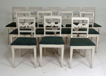 121805. STOLAR, 12 st. Karl-Johanstil.