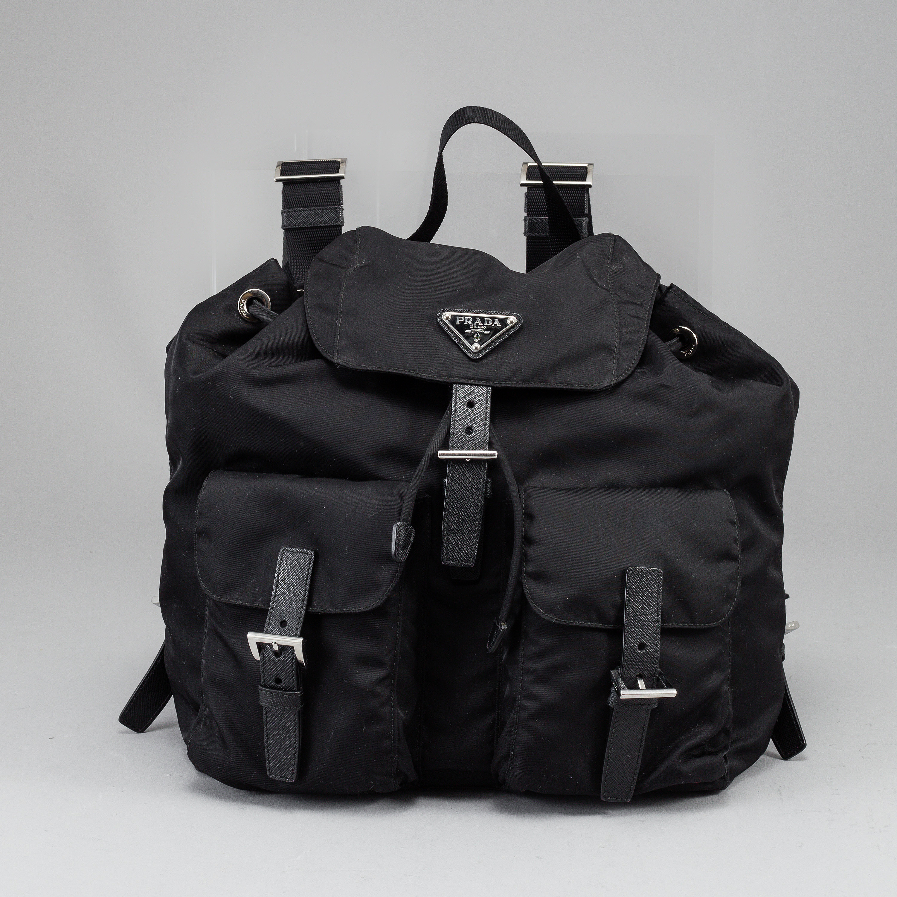 prada backpack size