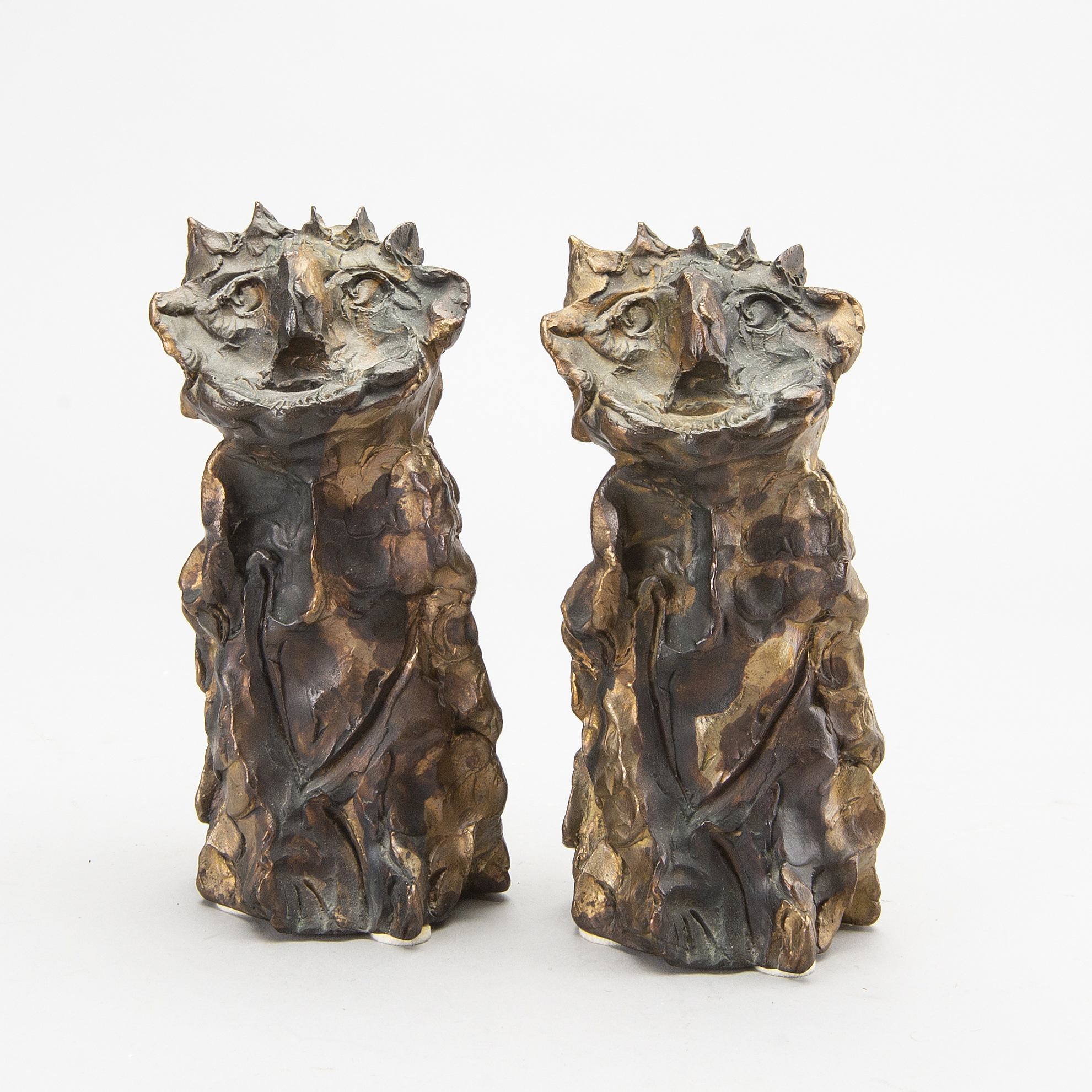 Two Danish bronze sculptures by CarlHenning Pedersen. Bukowskis