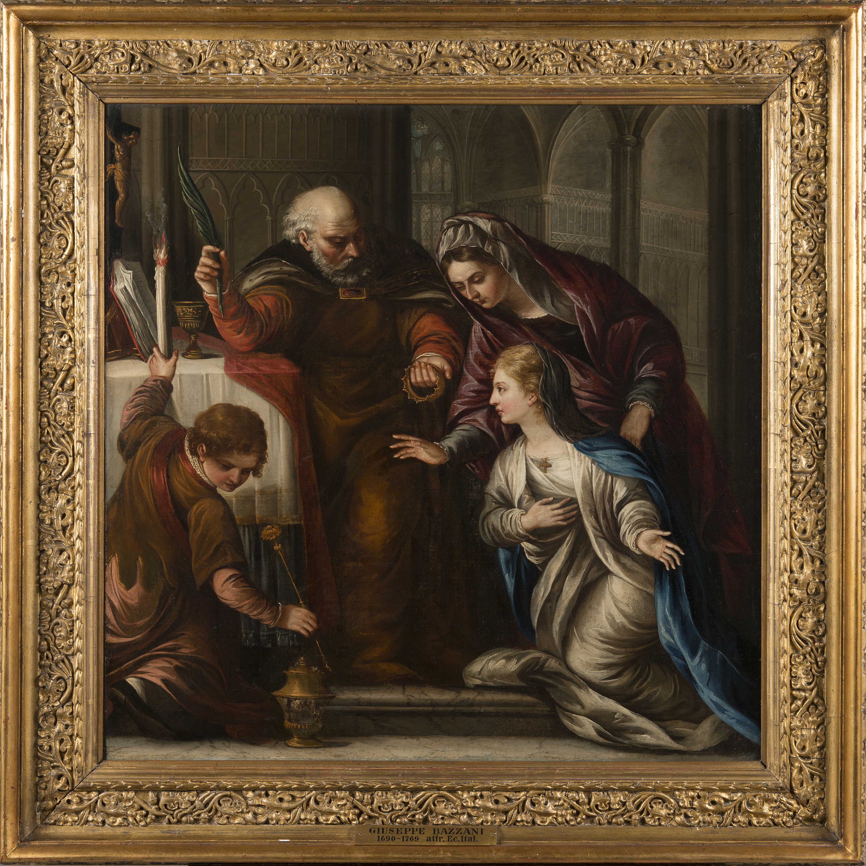 GIUSEPPE BAZZANI, in the manner of, oil on canvas, 18/19th century ...