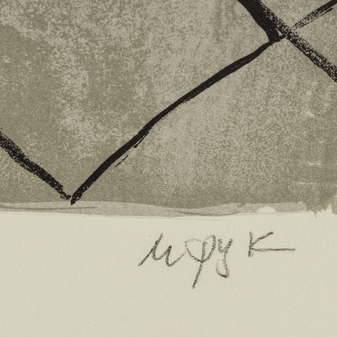 MADELEINE PYK, lithograph in colours, signed 4788/5000. - Bukowskis