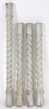 125039. KOLONNER, 4 st, 1800-tal.