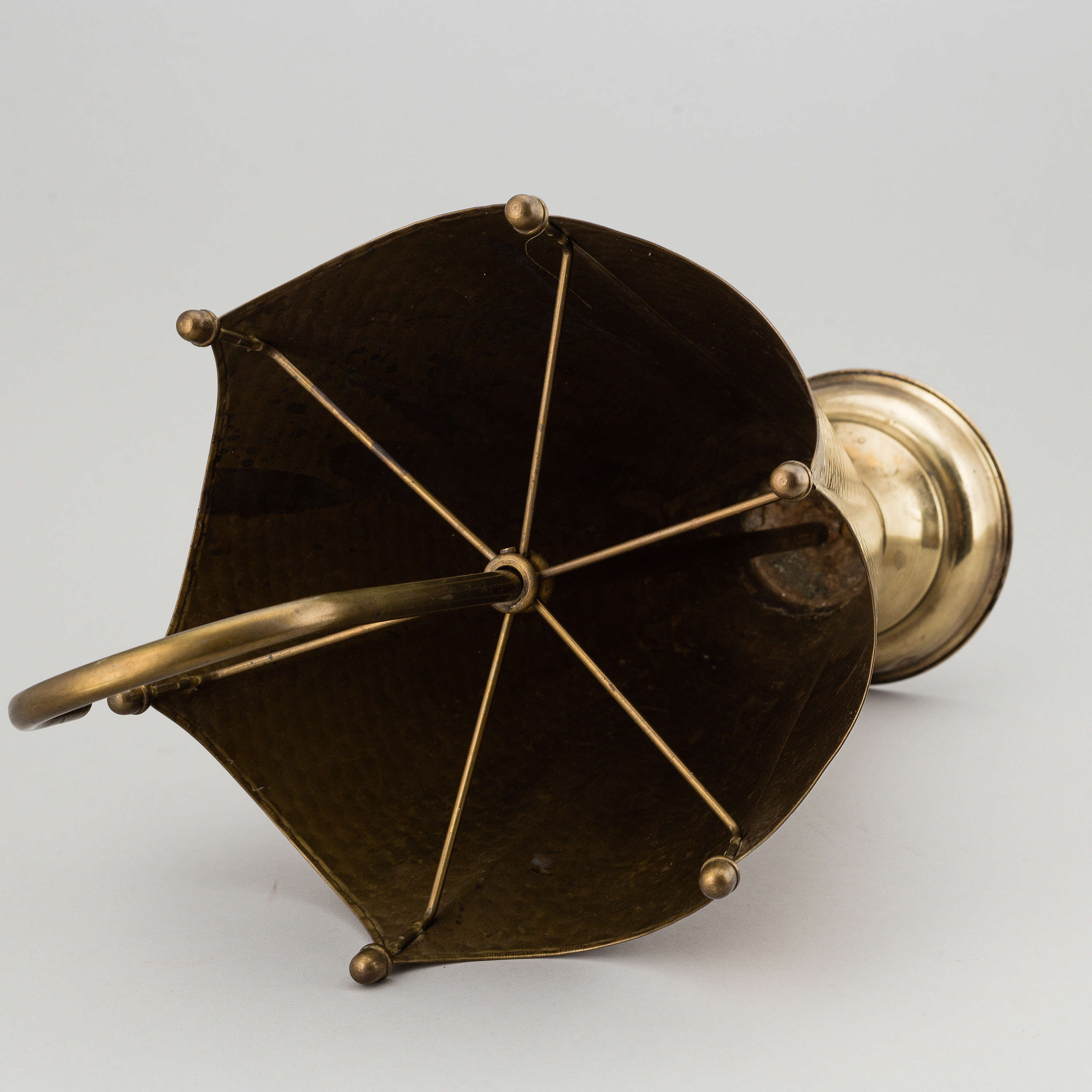 A 20th century brass umbrella stand. Bukowskis