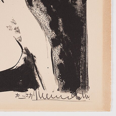 Shiko Munakata, Running nude. - Bukowskis