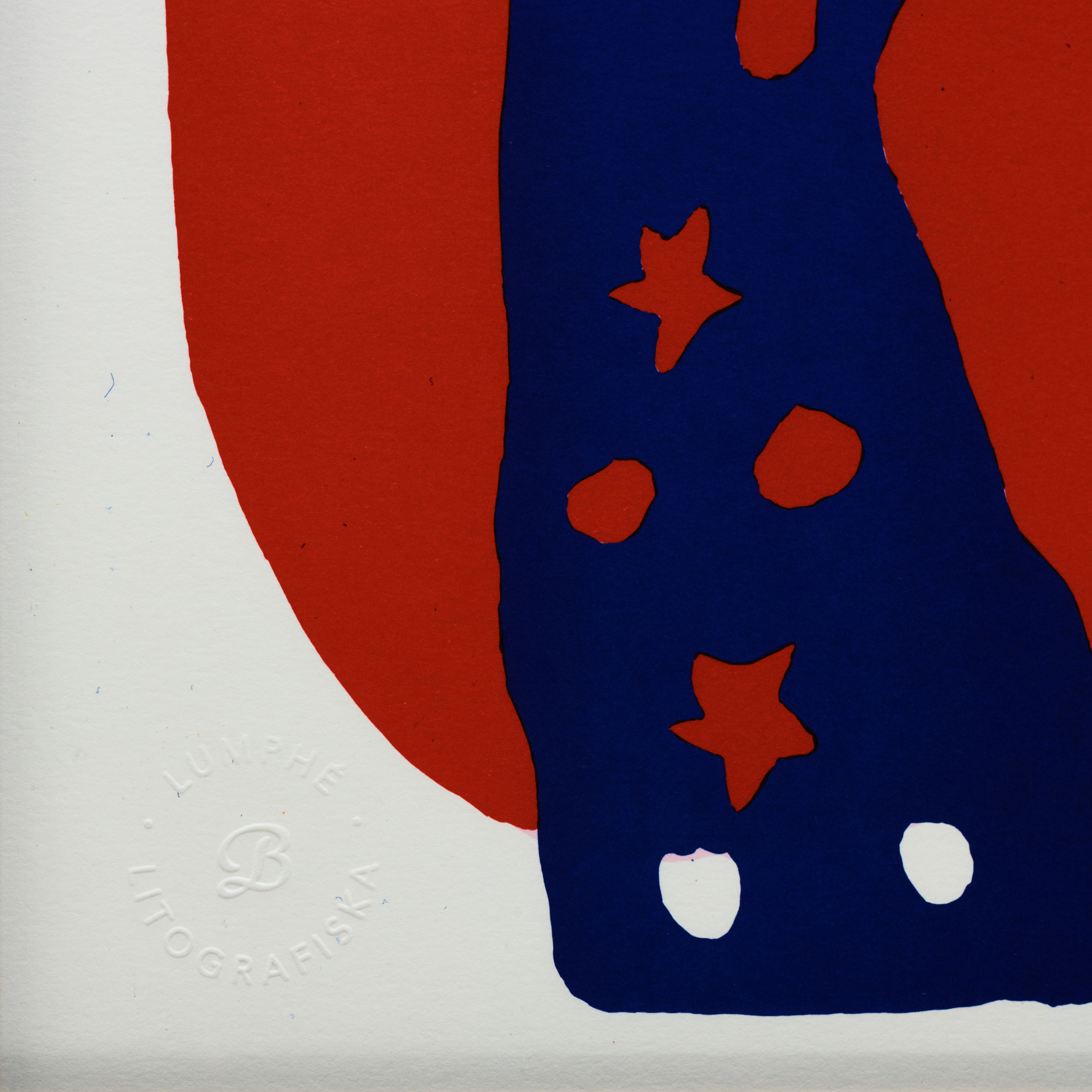 Carl Johan De Geer, lithograph in colours, signed 145/190. - Bukowskis