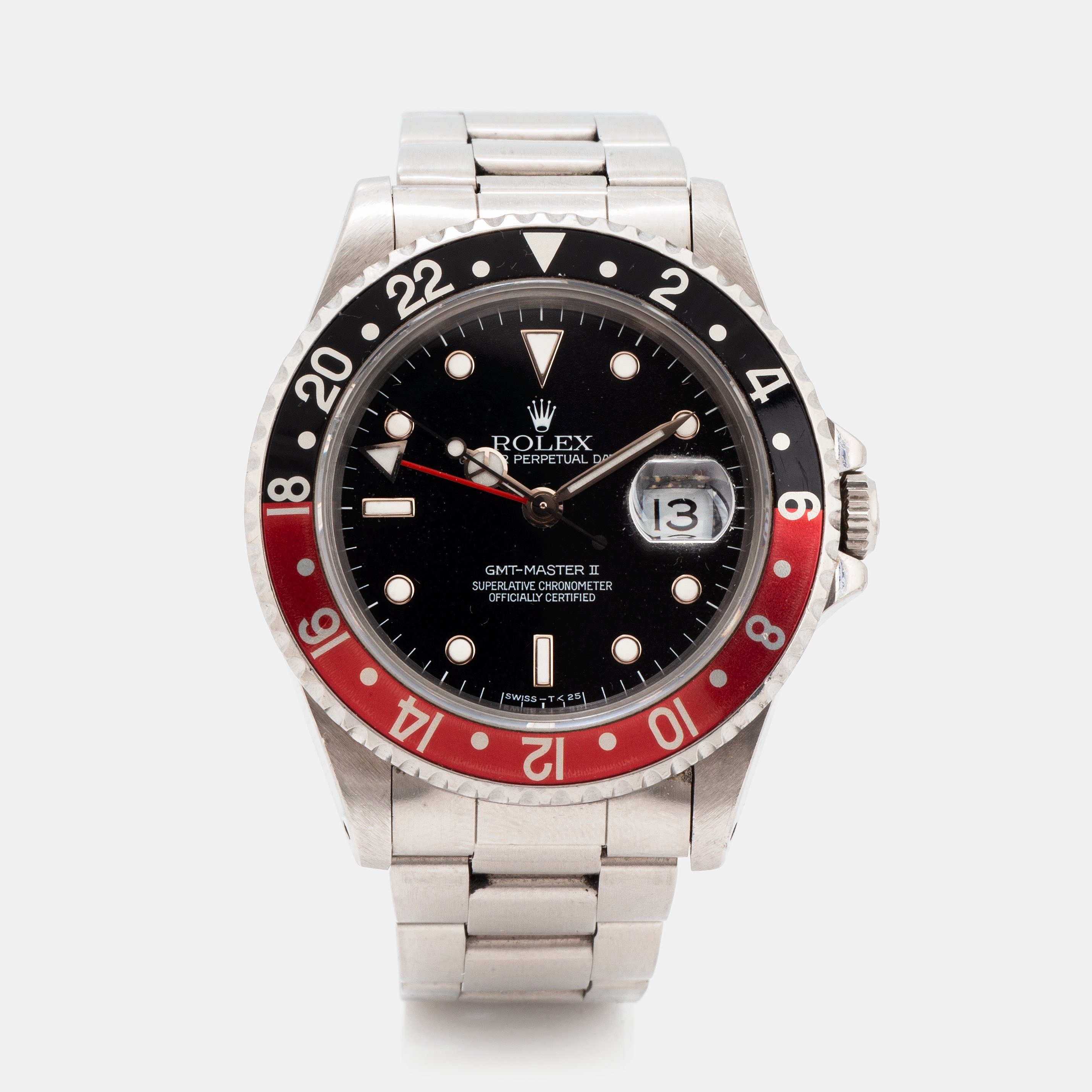 rolex gmt master ii size