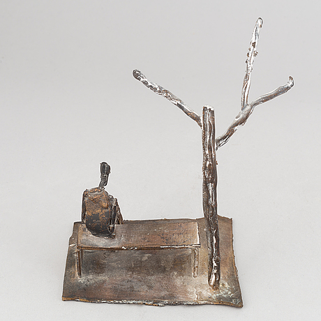 Elisabeth Persson, sculpture, bronze, unique. Bukowskis