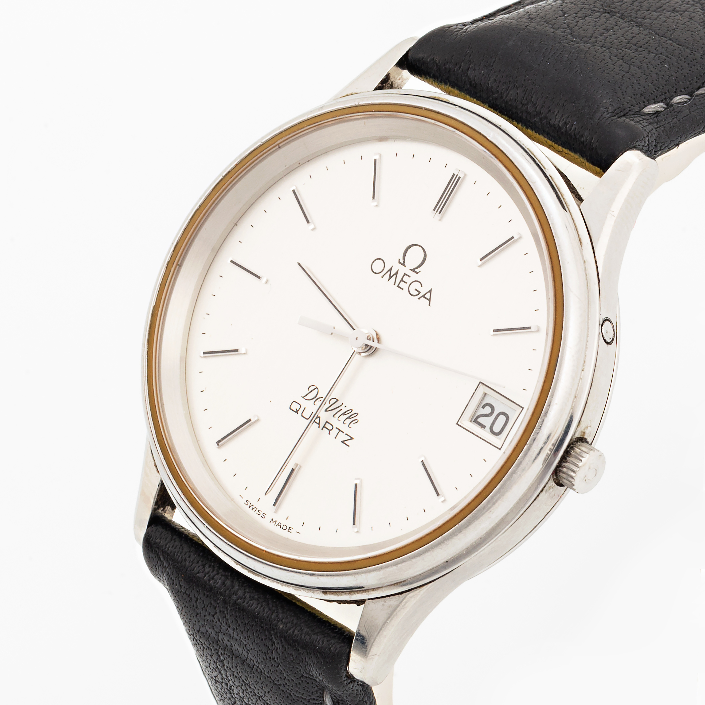 Omega, De Ville, wristwatch, 34 mm. - Bukowskis