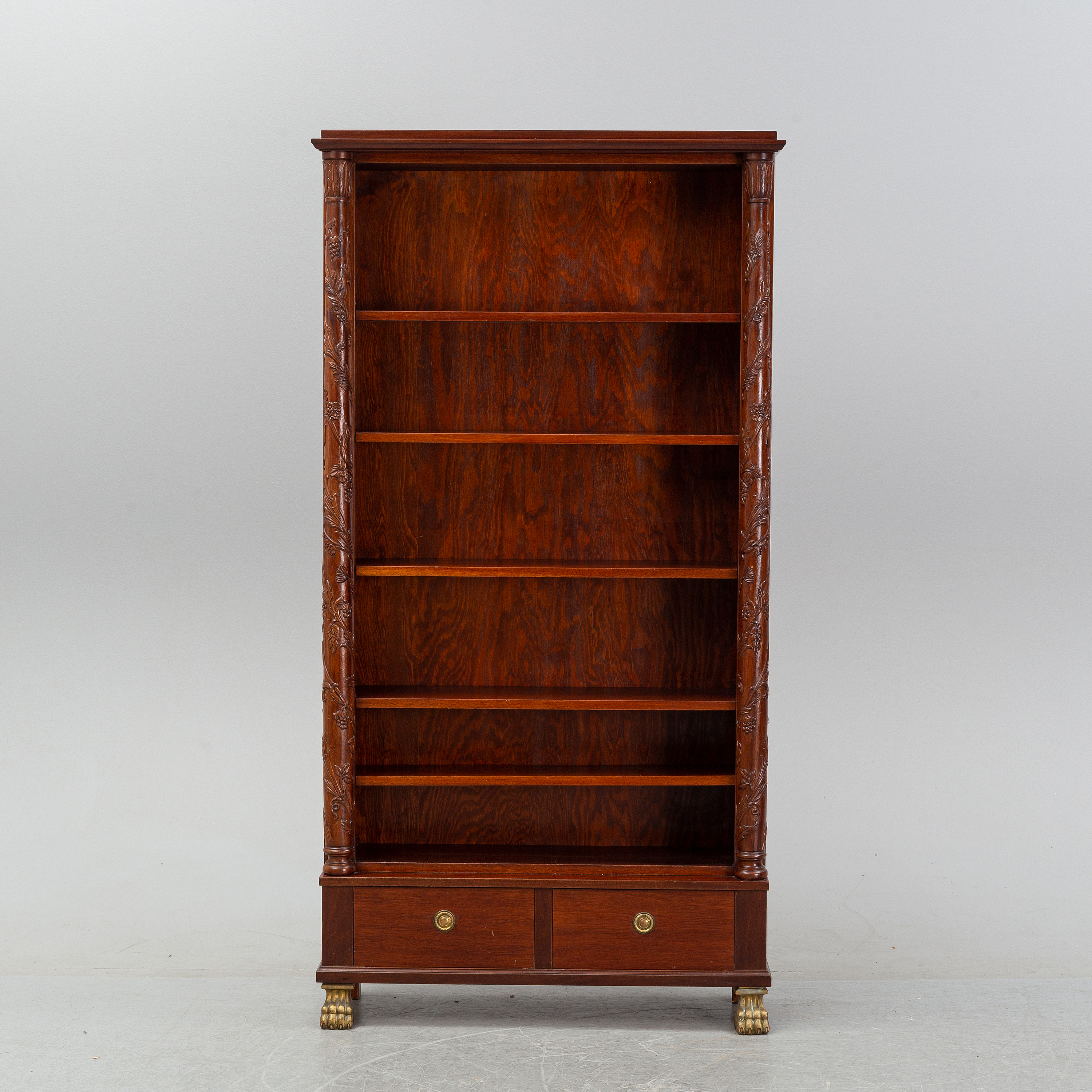 A Mahogany Bookshelf First Half Of The 20th Century Bukowskis