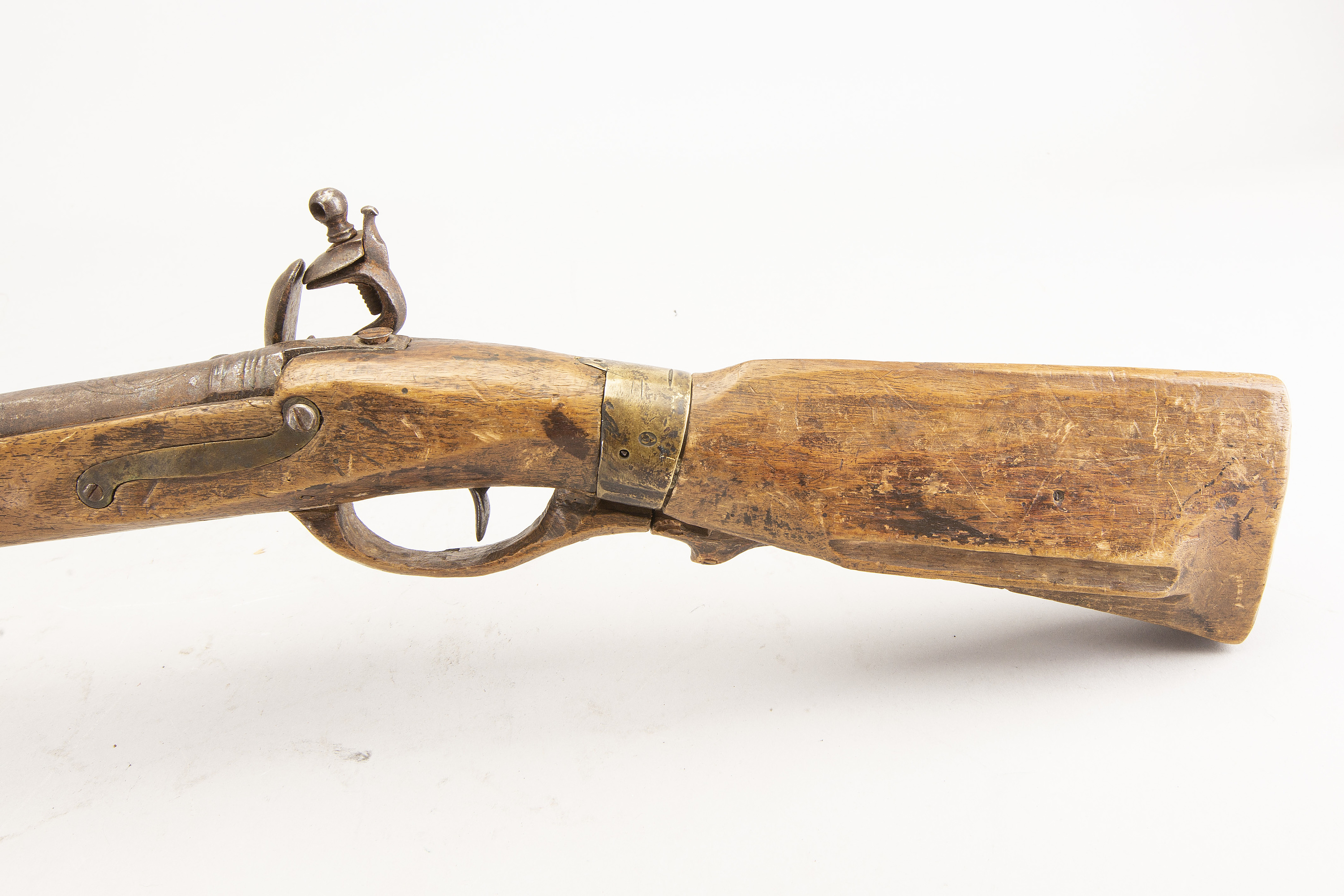 Flintlåsgevär, kort, svenskt, 1700-/ 1800-tal. - Bukowskis