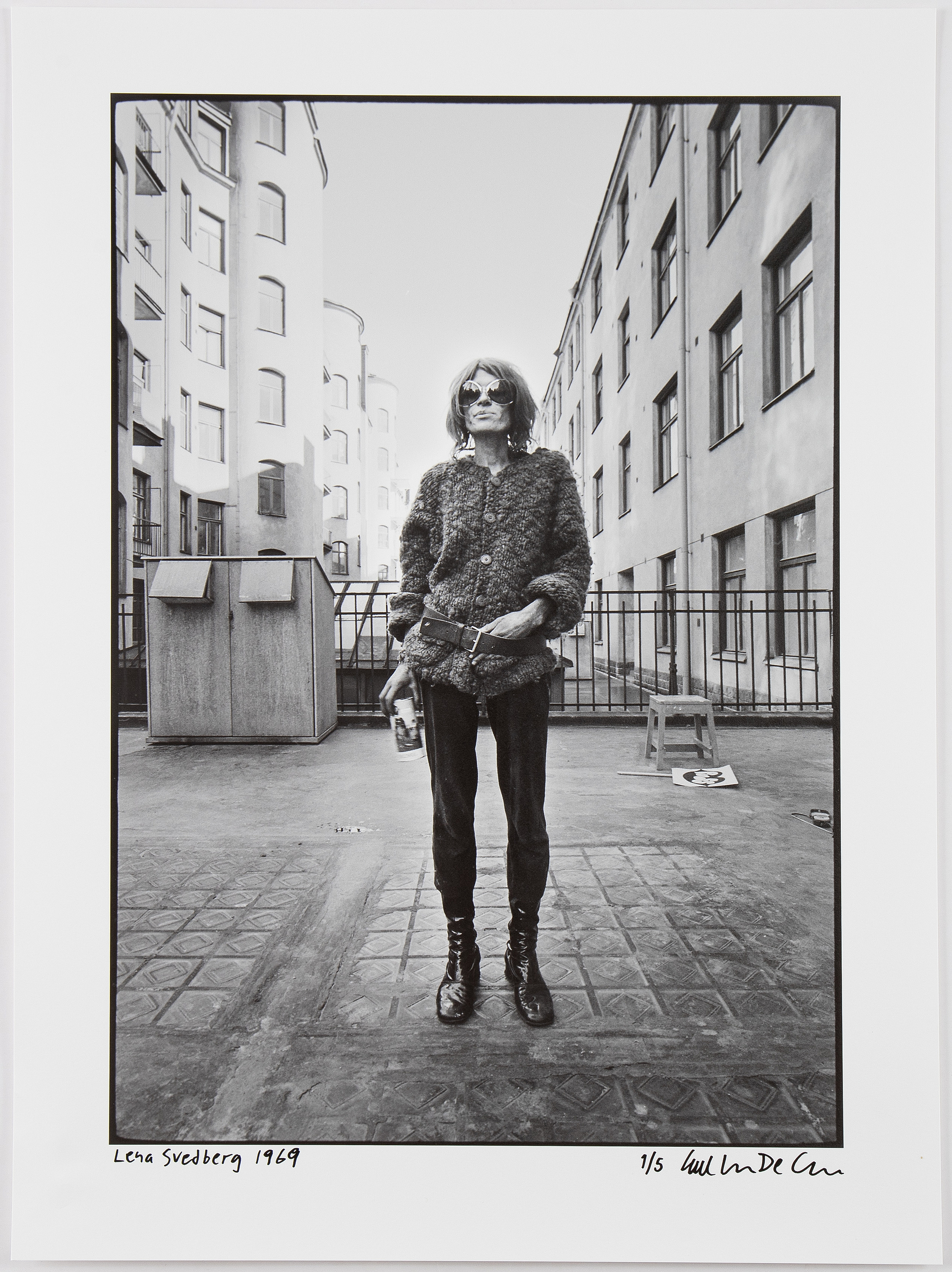 Carl Johan De Geer, photo, signed 1/5. - Bukowskis