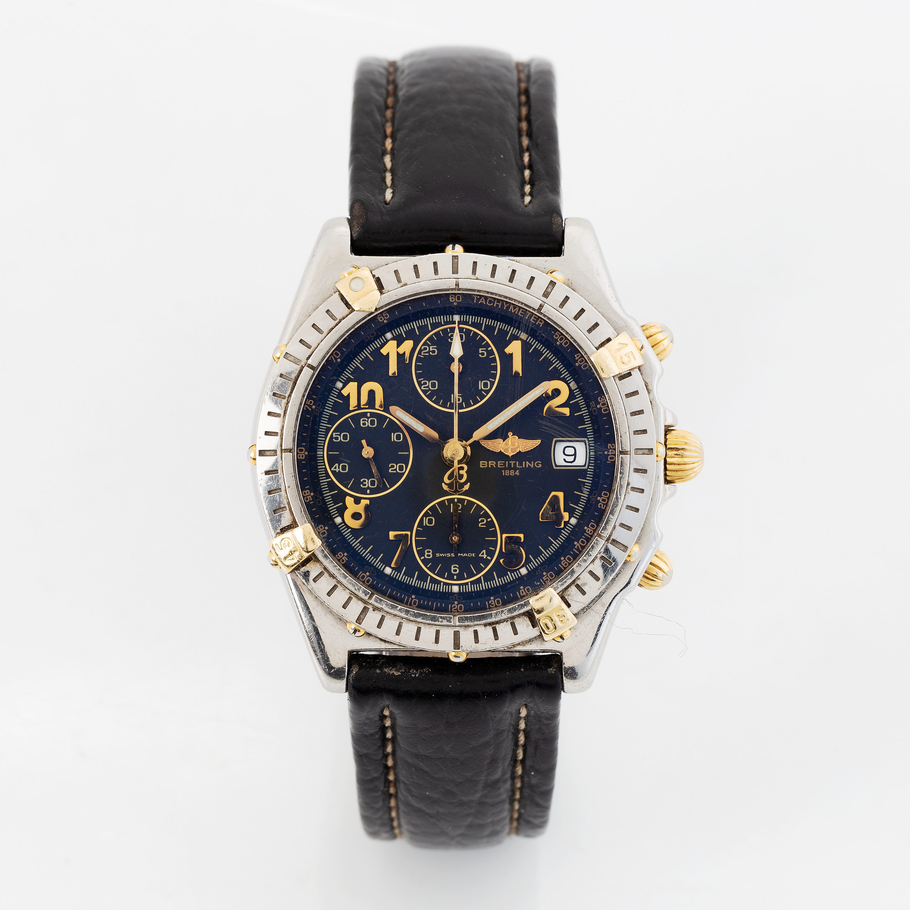 Breitling, Chronomat, wristwatch, chronograph, 40,5 mm. - Bukowskis