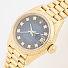 Rolex, Oyster Perpetual, Datejust, "Dégradé Diamond Dial", wristwatch, 26 mm.