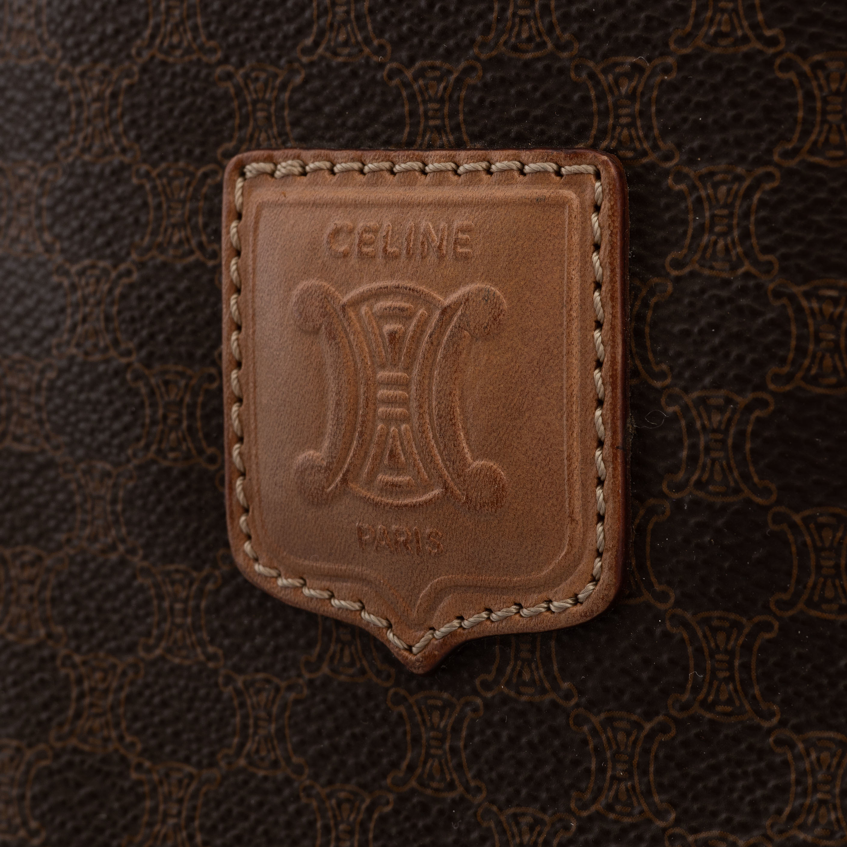 Céline, a monogram canvas briefcase. Bukowskis