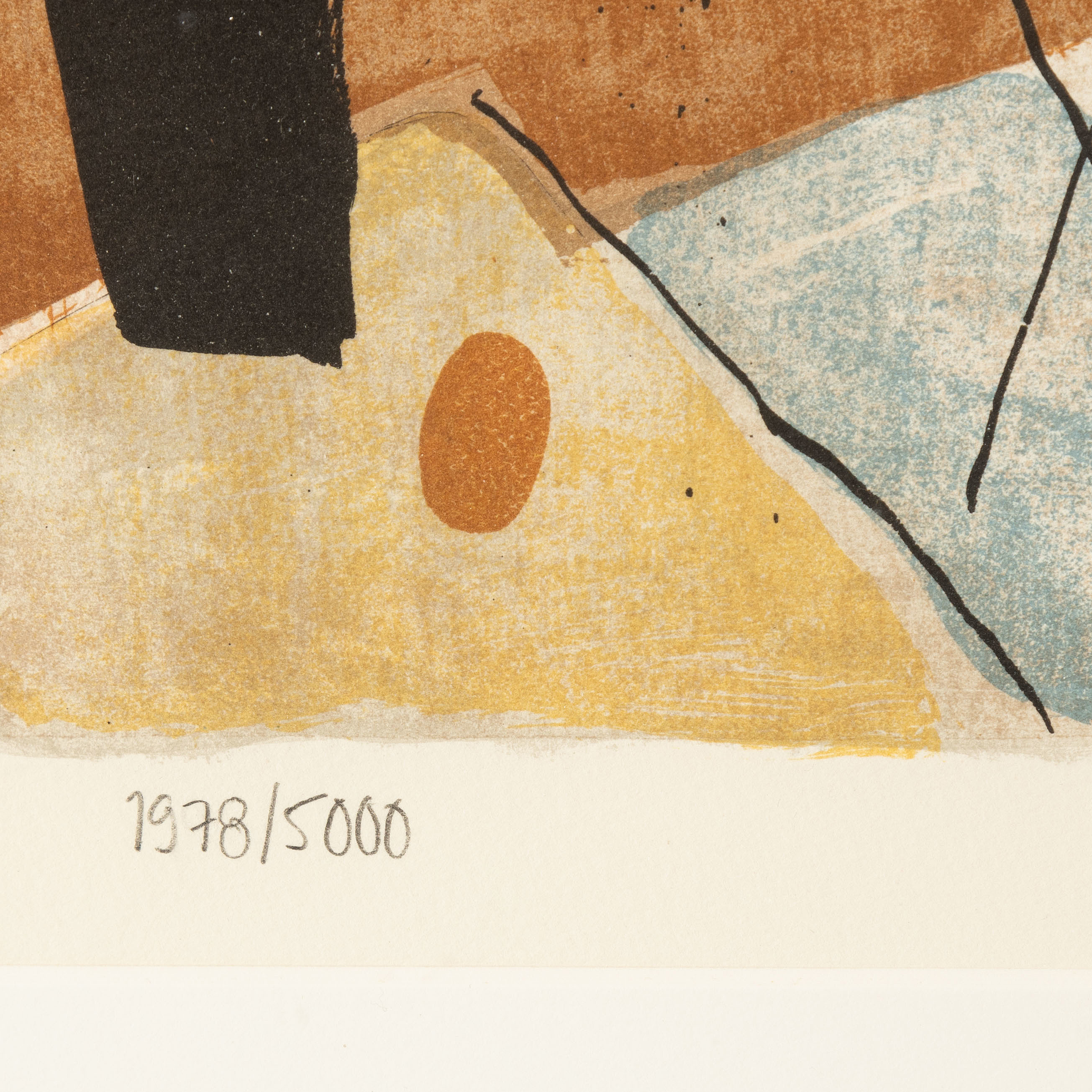 Madeleine Pyk, lithograph in colours, signed 1978/5000. - Bukowskis