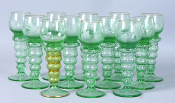 136687. REMMARE, 11  1 st, glas, Kosta, 1900-tal.