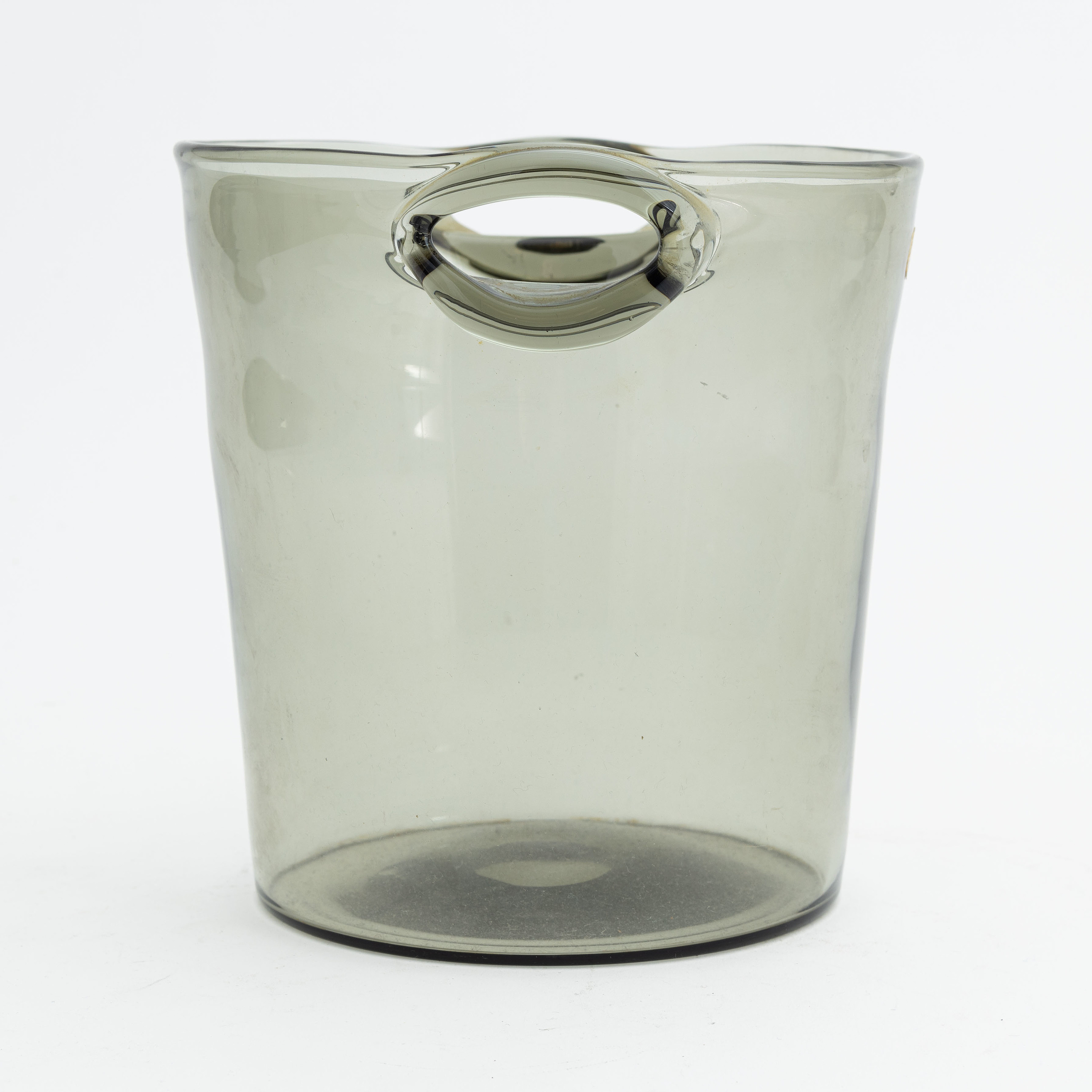 Nils Landberg, a glass wine cooler, Orrefors, 1950's. Bukowskis