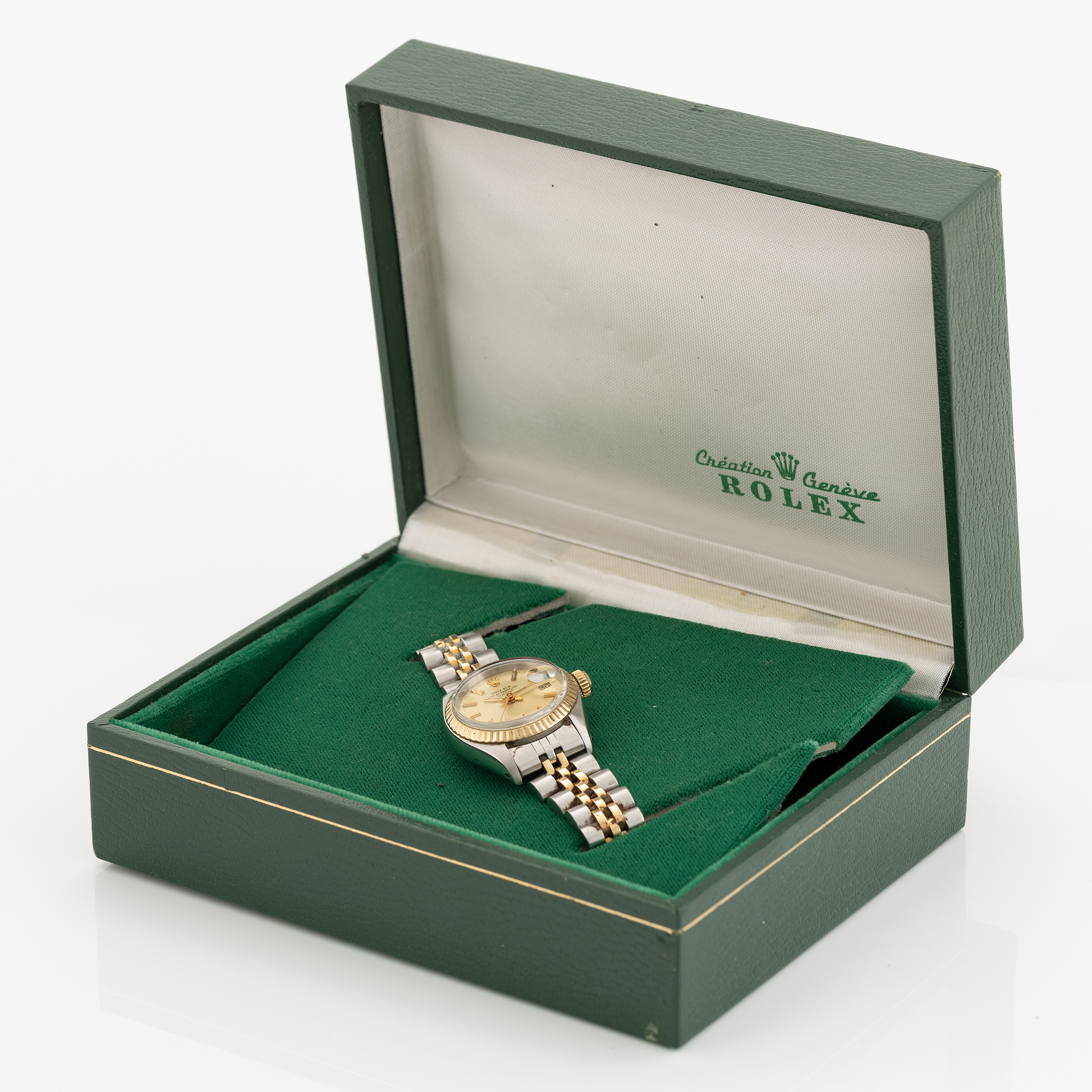 Rolex, Oyster Perpetual, Date, wristwatch, 26 mm. - Bukowskis