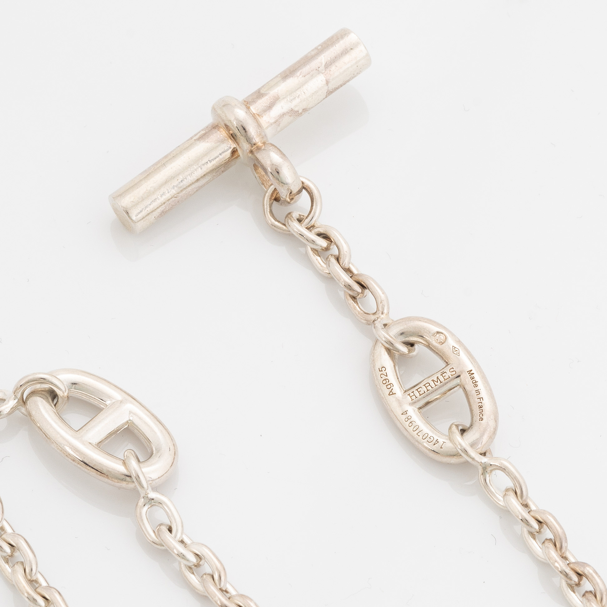 Hermès, a sterling silver 'Farandole' necklace. - Bukowskis