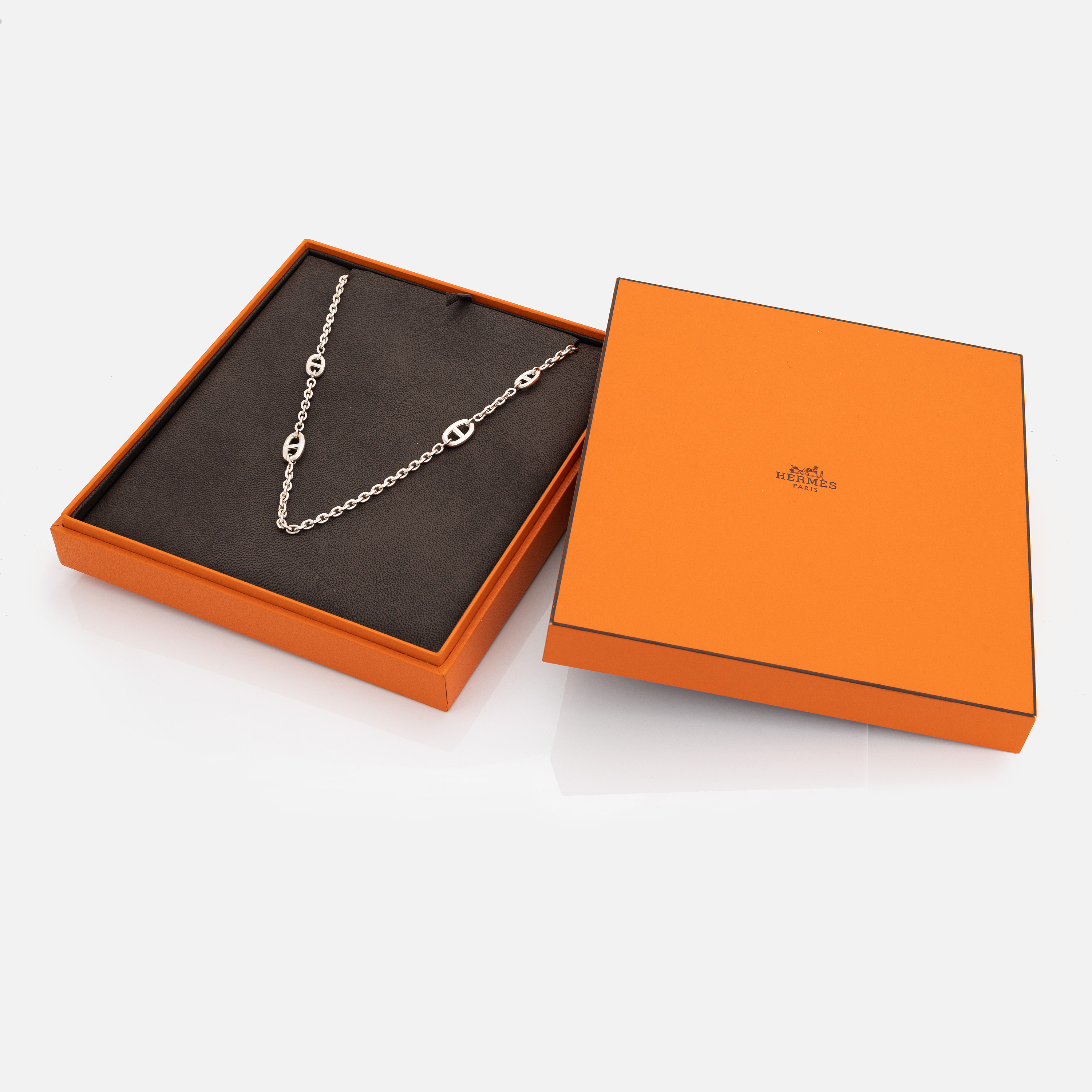 Hermès, a sterling silver 'Farandole' necklace. - Bukowskis
