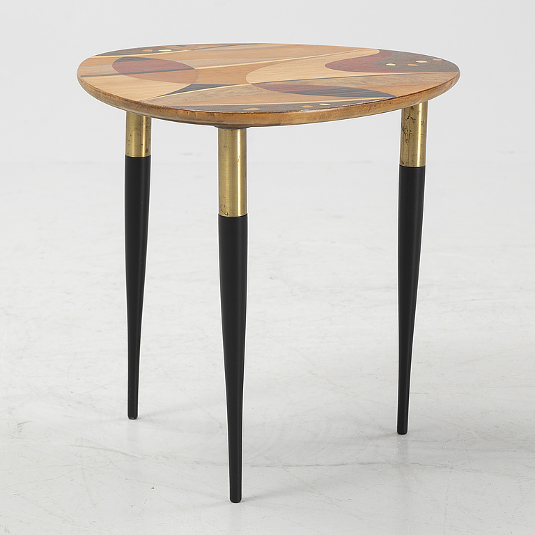 A sidetable by H. Sundling AB, Tranås. The model launched 1954.