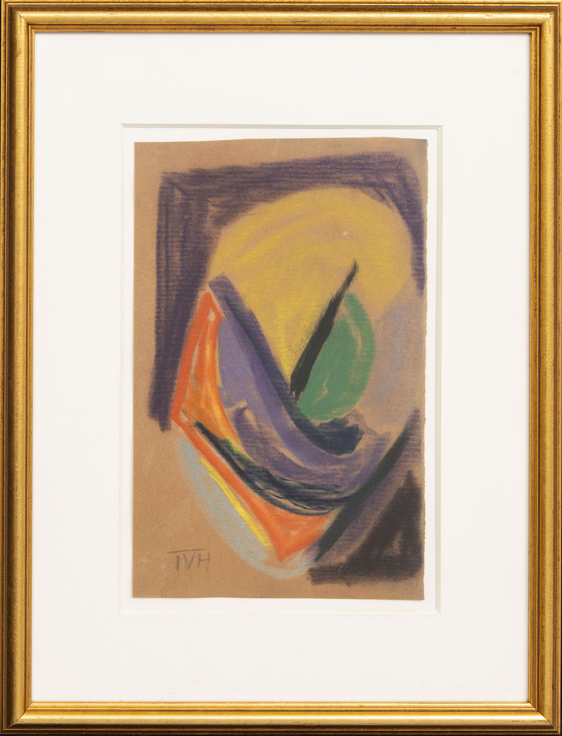 Tora Vega Holmström, pstel on paper signed. Bukowskis