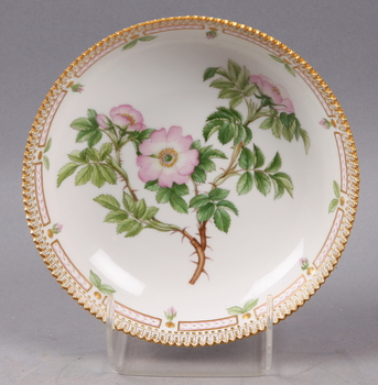 139265. SALADJÄR, porslin. Flora danica, Kunglig dansk.