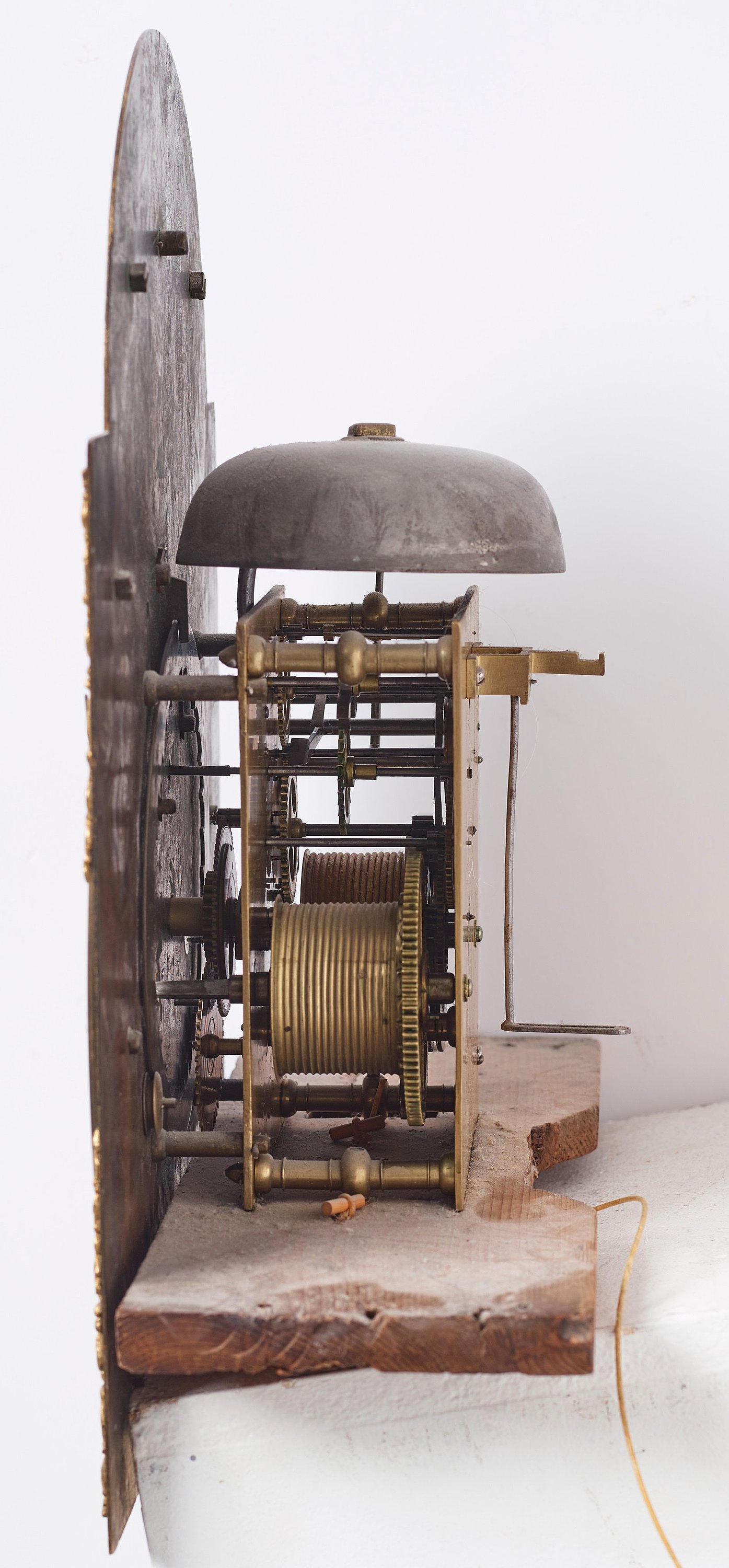 A longcase clock by B Shuckforth (1754 1760). Bukowskis