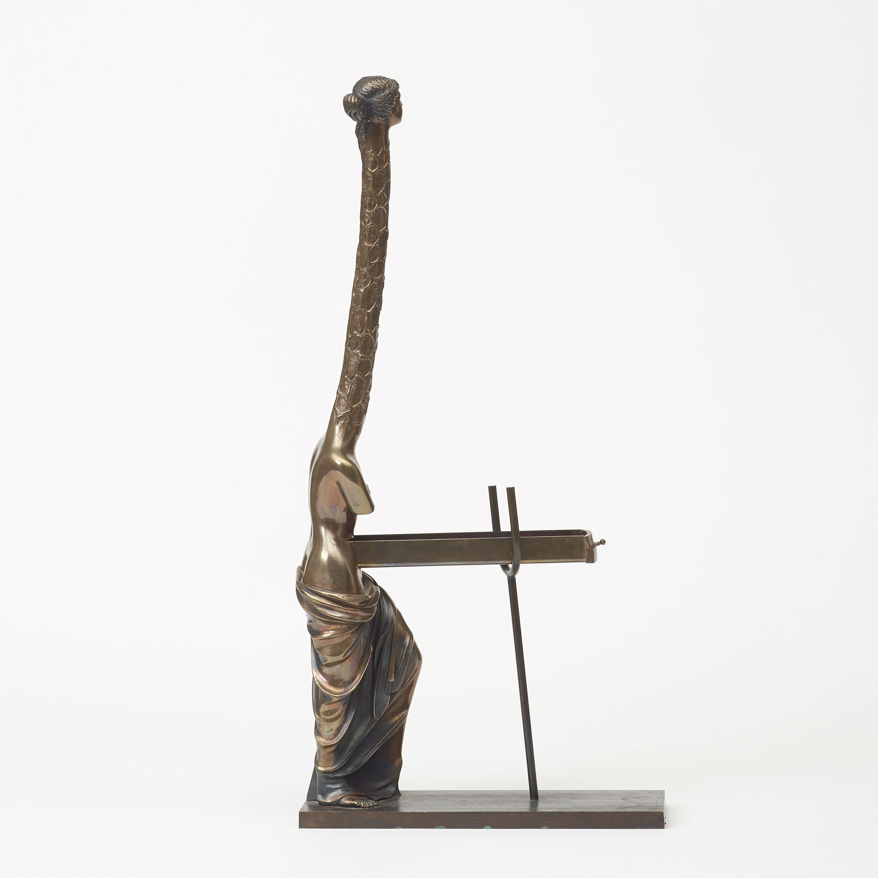 Salvador Dalí, sculpture, bronze, marked Dali and numbered 344/1500