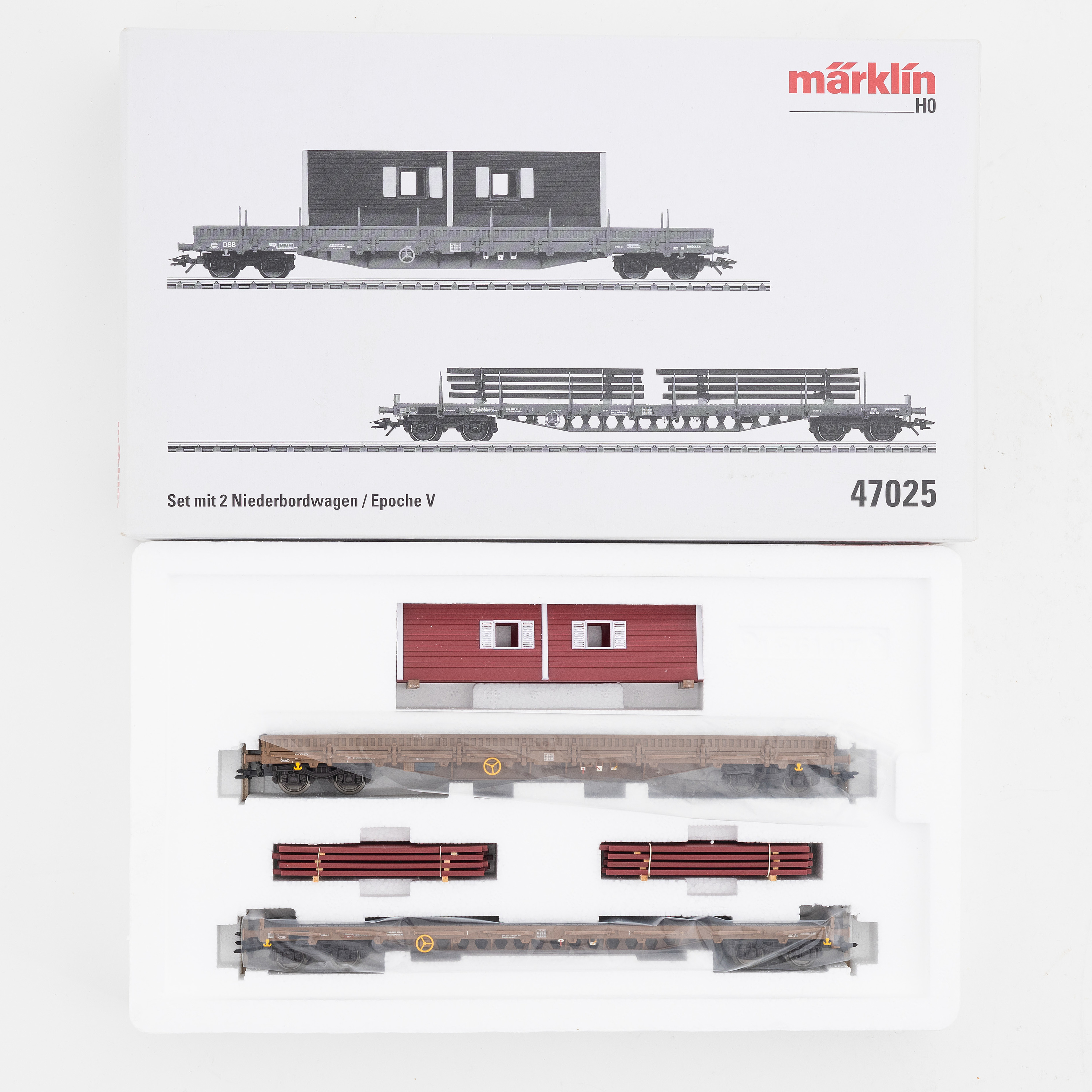 Märklin, seven sets of freight cars gauge H0, in boxes. - Bukowskis