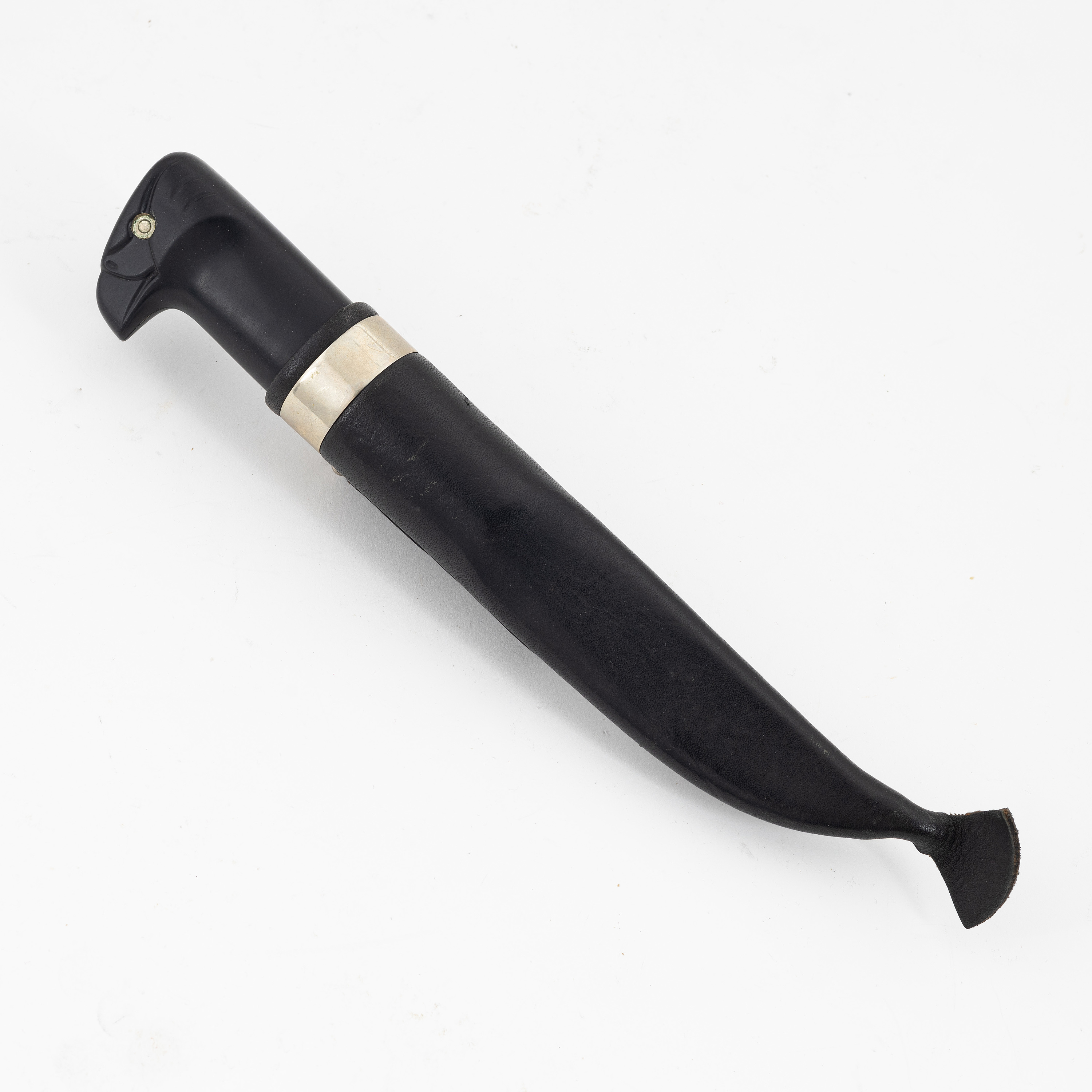Couteau De Chasse Vintage Fiskars Puukko – Manche Aigle Bertel Grandberg, Finlande