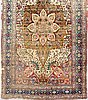 Matta turkisk (Hereke) signerad  antik ca 200x121 cm.