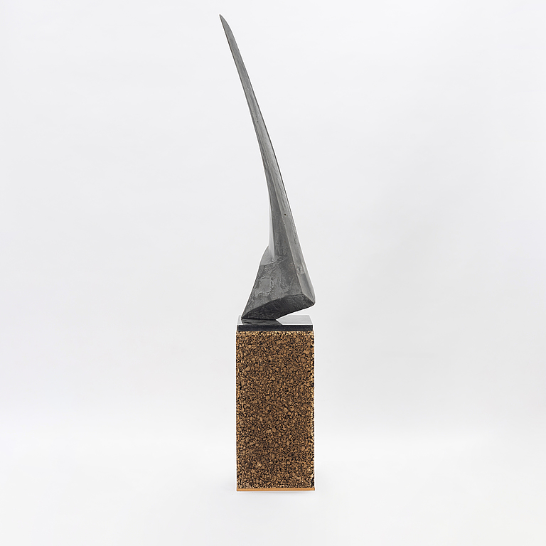 Folke Truedsson, sculpture, aluminium, signed and numbered 1/6.