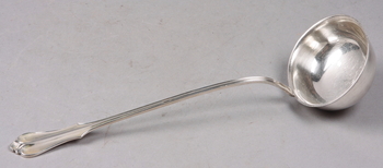 142207. SOPPSLEV, silver, Peru. Vikt 200 gram.